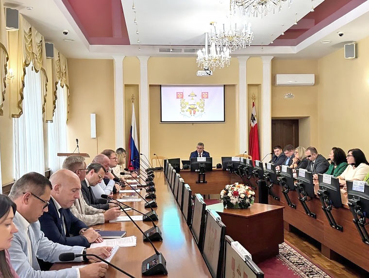 Конференц-система VISSONIC в зале заседаний Администрации г. Смоленска