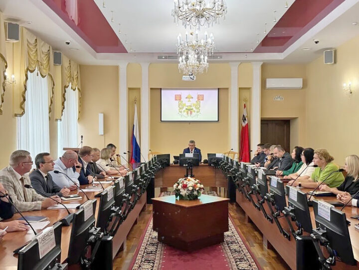 Конференц-система VISSONIC в зале заседаний Администрации г. Смоленска