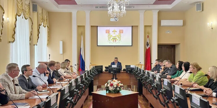 Конференц-система VISSONIC в зале заседаний Администрации г. Смоленска