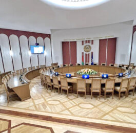 Конференц-система VISSONIC в зале заседаний МИД Республики Беларусь